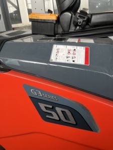 Chariot élévateur diesel d'occasion LGP Série G3 Heli 5 tonnes, chariot élévateur TCM 5 tonnes, chariot élévateur Heli 3 mât 4,5 m d'occasion à Shanghai, Chine - Product Image 6