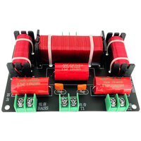 Haut-parleur 3 voies 380 W 2 aigus 1 basse Filtre professionnel haut-parleur diviseur de fréquence Carte réseau Crossover audio