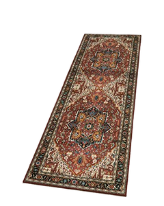 洗えるリビングルームフェイクウールラグ滑り止めTPRバッキングホーム屋内フローリングダイニングルームカーペットポーチ廊下ラグ - Product Image 2