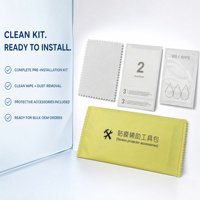 Nettoyant d'écran en microfibre jetable avec impression de logo personnalisé, support OEM ODM, pour usage domestique et professionnel, accessoires pour ordinateur et téléphone