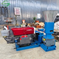 Machine de fabrication de granulés d'aliments pour volailles, porcs, bovins, moutons, poulets, personnalisable et polyvalente, prix direct usine, fournisseur en gros