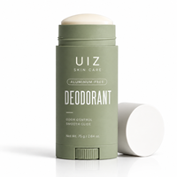 Déodorant en stick sans aluminium, contrôle des odeurs, hydroxyde de magnésium, ricinoléate de zinc, glisse douce, 75g