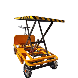 Troli Listrik Kecil, Gerobak Platform Logistik, Gerobak Flatbed, Penanganan Material, Penyimpanan, OEM, Truk Angkat Listrik - Product Image 3
