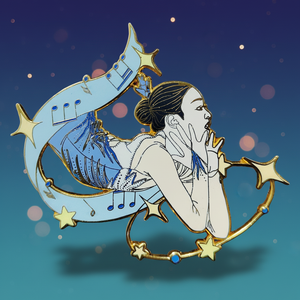 Spille Personalizzate Anime Fantasy in Smalto Duro con Stampa UV, Spille da Bavero Placcate Oro per Capodanno - Product Image 4