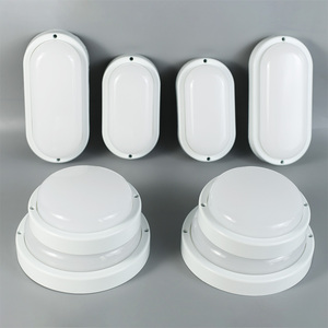 Vòng/Hình dạng hình bầu dục LED chống ẩm Đèn không thấm nước LED vách ngăn 20 Wát IP54 ABS + PS - Product Image 4