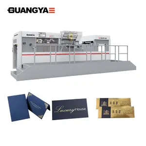 LK106MT-B Guangya Automatic Hot Foil Stamping Embossing Machine For Hang Tag