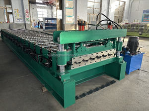 베어링이 있는 고속 IBR 사다리꼴 컬러 스틸 루핑 시트 롤 성형 기계 - Product Image 3