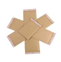 Emballage personnalisé brun papier Kraft Compostable écologique rembourré A4 à bulles pour la poste