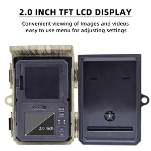 Trail <b>Camera</b> 30MP 4K <b>Night</b> <b>Vision</b> IP65 Waterproof With Solar Panel For Wildlife Monitoring - Product Image 4