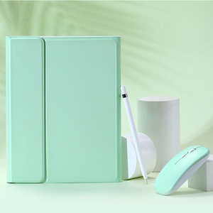 เคสหนัง PU พร้อมช่องใส่คีย์บอร์ดและปากกาสำหรับ <span class=keywords><strong>iPad</strong></span> <span class=keywords><strong>Mini</strong></span> 1-5 ใช้ได้กับรุ่นทั่วไป <span class=keywords><strong>แบ</strong></span><span class=keywords><strong>ต</strong></span>เตอรี่ใช้งานได้นาน 70 ชั่วโมง ป้องกันได้อย่างสมบูรณ์<span class=keywords><strong>แบ</strong></span>บ - Product Image 4