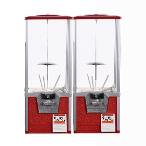 Bán Buôn Zhutong Northern Entervending Bán 2 Inch Số Lượng Lớn Kẹo Gumball Capsule Đồ Chơi Máy Bán Hàng Tự Động Màu Đỏ - Product Image 1