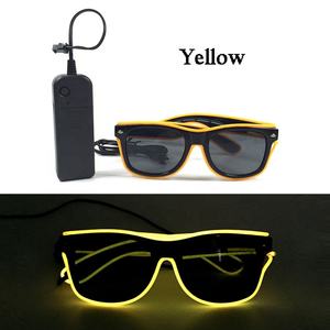 <span class=keywords><strong>Gafas</strong></span> con luz LED, <span class=keywords><strong>gafas</strong></span> luminosas <span class=keywords><strong>de</strong></span> neón para adultos, <span class=keywords><strong>gafas</strong></span> <span class=keywords><strong>de</strong></span> Cosplay Rave para Bar, fiesta <span class=keywords><strong>de</strong></span> cumpleaños, DJ, accesorios para el escenario - Product Image 3