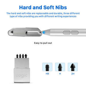 Cọ từ chối điện dung bút stylus bút cho Microsoft Bề mặt PRO pin cung cấp điện mpp2.0 bao gồm kim loại vật liệu nhựa - Product Image 4