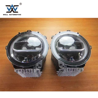 Phare LED pour Wrangler, phare tout-terrain pour Jeep JL, pièces automobiles, accessoires de phare avant en ABS