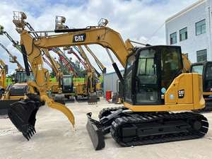 Potente excavadora Caterpillar CAT307.5 usada Original, Mini excavadora duradera sobre orugas de 7 toneladas con bajas horas de trabajo a la venta - Product Image 2