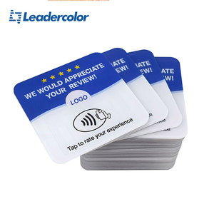 Tarjeta de Revisión NFC de Acrílico Personalizada, Placa de Revisión RFID Reutilizable y Programable para Comercio Minorista y Hostelería - Product Image 1