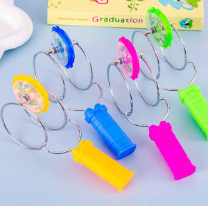 रेट्रो गायरो व्हील रेट्रो मैजिक रेल ट्विलर लाइट अप खिलौने रेल ट्विलर के नेतृत्व में लड़कों की लड़कियों के लिए चमकदार चुंबकीय विंटेज फिडप्राप्त खिलौने - Product Image 2