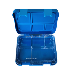 Fiambrera cónica de plástico Tritan sin BPA directa de fábrica, tapa de plástico, 4-5 compartimentos, almacenamiento de alimentos clásico <span class=keywords><strong>para</strong></span> niños, venta al por mayor - Product Image 5