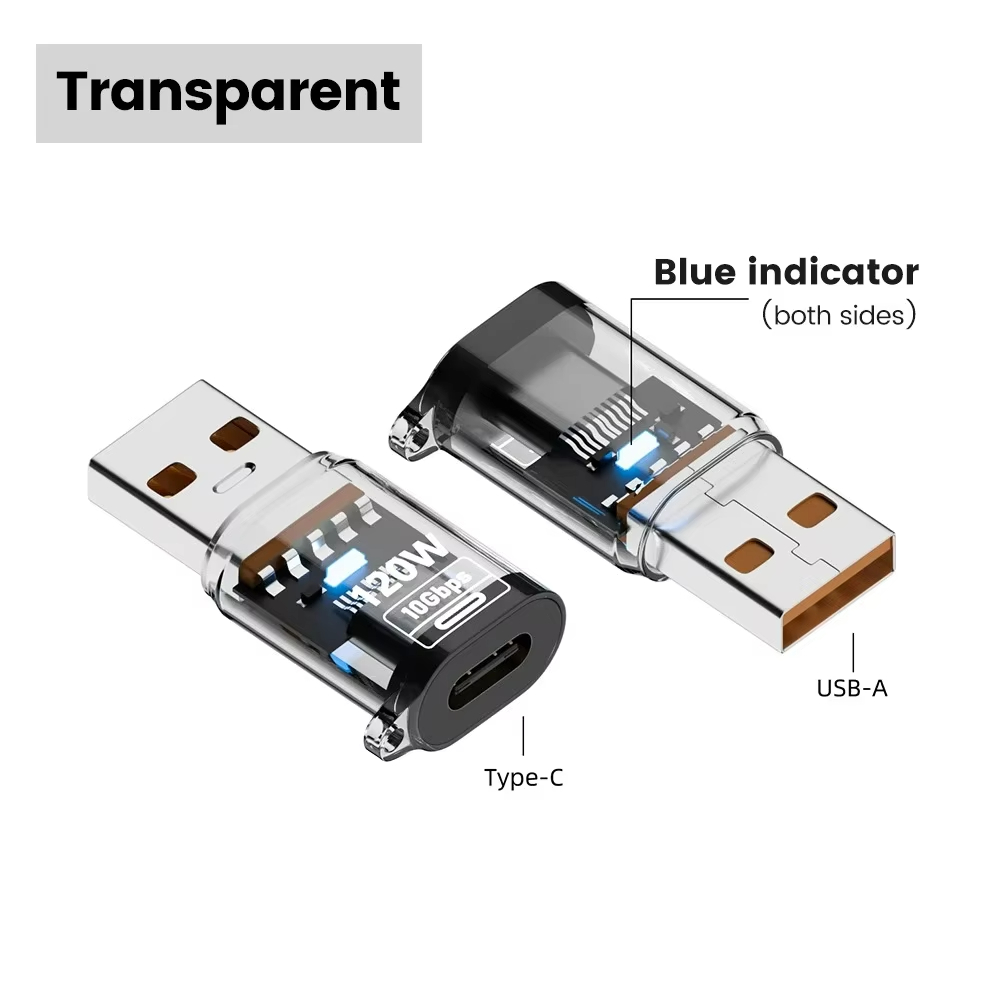 BLANCO transparente-USB-MGA320