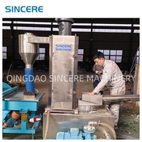 Machine de granulation à anneau d'eau, ligne de recyclage PE/PP/ABS/PET/PVC/PMMA, extrudeuse de plastique, ligne d'extrusion de tuyaux.