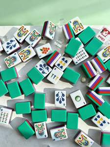 Fichas de Mahjong Americanas con Temática del Metro Urbano, Fotos Reales, En Stock, Listas para Enviar - Product Image 4