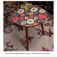 Mandala Design Table basse sélection stricte petite chambre salon armoire d'angle chevet canapé Table d'appoint MDF bois Style ensemble