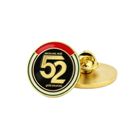 Badge personnalisé en alliage de zinc plaqué électrolytiquement pour émail souple ou dur, artisanat, entreprise, école, souvenir, tourisme, église, cadeau