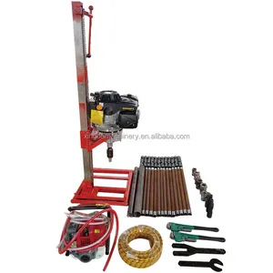 20m Low Cost Portable Geotechnical Soil Investigation Mine Core Sample Drilling Rig