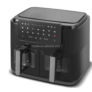 Aifa doppia friggitrice ad aria con doppio cestino 8L 9L due Dual Zone <span class=keywords><strong>2</strong></span> pentola cibo vassoio elettrico friggitrice ad aria senza olio - Product Image 5