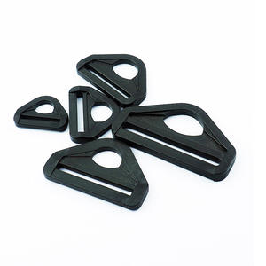 Hebilla Triangular de Plástico para Bolsos, Accesorios para Mochilas, Hebilla en Forma de D para Correa de Hombro, Hebilla de Conexión en Forma de D de Dos Posiciones para Correas - Product Image 1