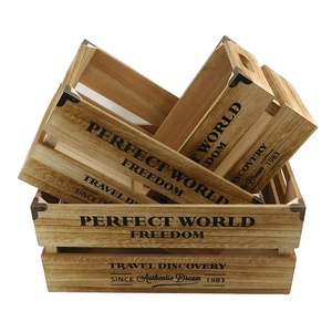 ที่กำหนดเองราคาถูก MDF <span class=keywords><strong>ไม้</strong></span>ลังสำหรับจัดเก็บขายส่ง - Product Image 1