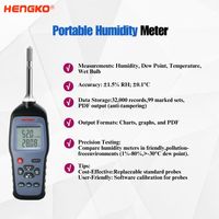 HENGKO HG970 Handheld Temperature Humidity Calibrator for Industrial Measurement
