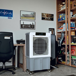 Petit ventilateur de refroidissement à eau, refroidisseur d'air portable, humidificateur à économie d'énergie pour la maison, réduit la consommation d'électricité - Product Image 5