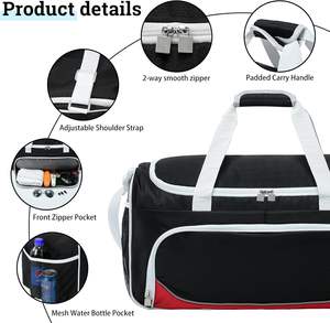 Échantillon gratuit Sac portable personnalisé de grande capacité pour le hockey sur glace et le hockey sur gazon Style moderne avec polyester nylon résistant à l'eau - Product Image 5