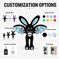 Peluche chauve-souris Y2K personnalisée – Fabricant OEM/ODM direct usine pour marque privée, vente en gros, faible MOQ