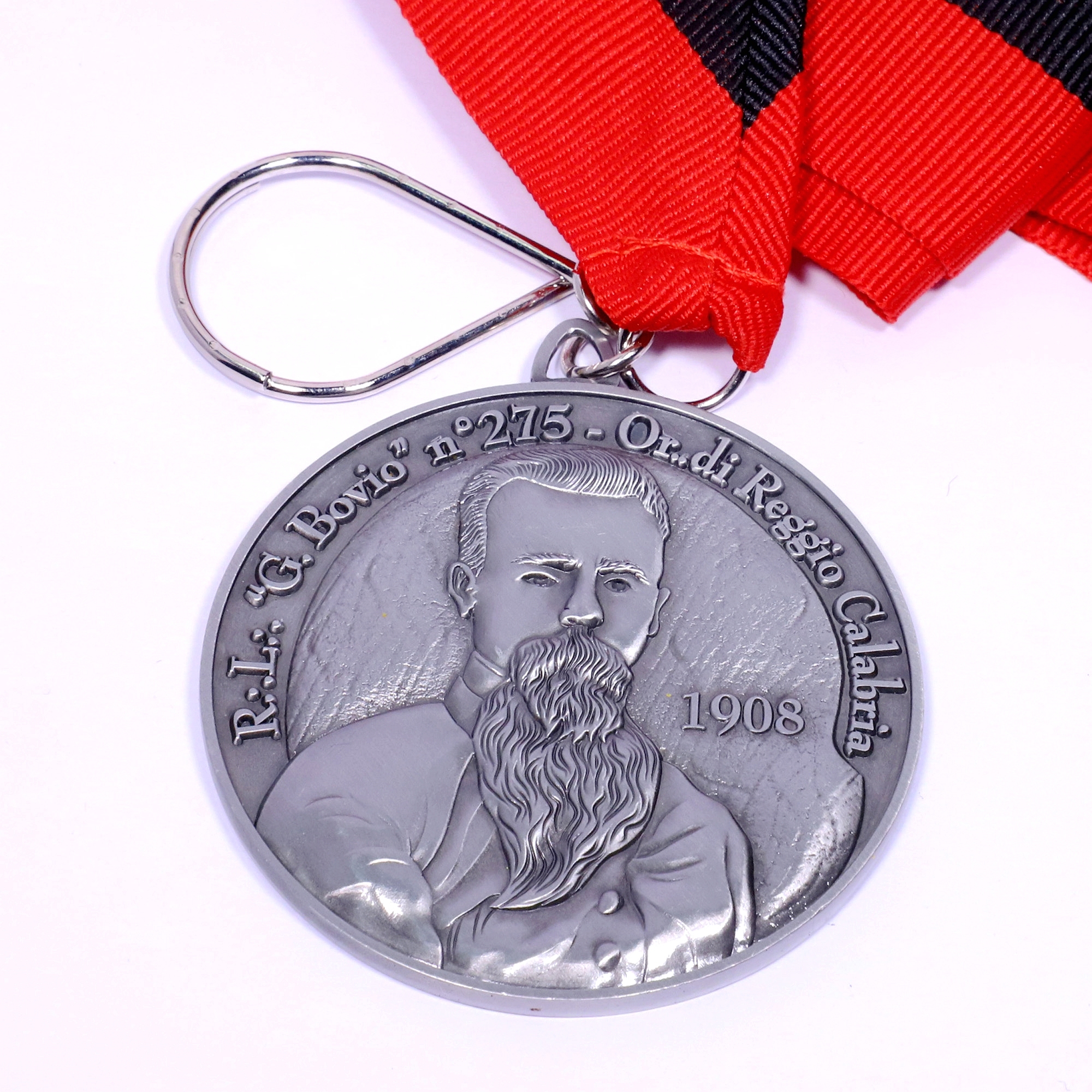 Faites votre propre médaille de la vierge marie eau religieux lst médaille de saint benoît personnalisé avec sangle ruban