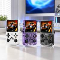 Console de jeu portable R36S 64 Go avec deux joysticks, batterie 3500 mAh, appareil de jeu vidéo portable pour jeux classiques PS1 PSP Arcade