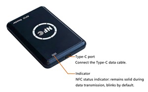 โปรแกรมเมอร์กระดาษอิเล็กทรอนิกส์ NFC, เครื่องเขียนข้อมูลผ่านพีซีสำหรับแท็ก NFC และจอแสดงผล ESL ขนาด 2.13 นิ้ว 2.9 นิ้ว 4.2 นิ้ว, GDPN02 - Product Image 5
