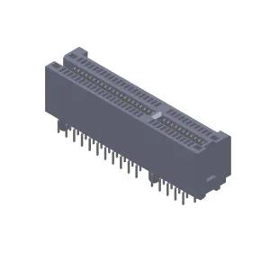 PCI Express 4.0 Solder Pin Environmental Protection security 1.00mm Pitch PCIE Connector socket