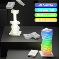 Lampe de bureau LED avec protection oculaire et porte-stylo, luminosité réglable, lampe d'étude pour étudiants, chambre d'enfants et école avec USB