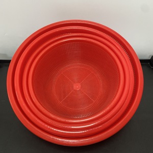 Nhà Máy Tùy Biến Tốt Lỗ Chân Lông Nhiều Kích Cỡ Nông Nghiệp Nông Nghiệp Giỏ Xếp Chồng Nhựa Lưu Trữ Giỏ Cho Rau - Product Image 2