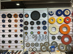 Ruota di lucidatura in cotone con Design cucito a spirale per lucidare - Product Image 6