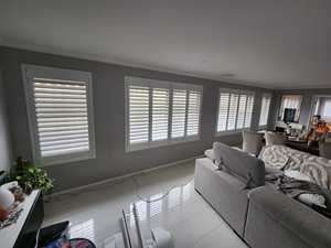 Ucuz fiyat beyaz boyama rengi Modern stil 76mm panjurlu pencere deklanşör - Product Image 6