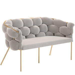 Zone <span class=keywords><strong>de</strong></span> repos pour café nordique, espace <span class=keywords><strong>de</strong></span> négociation, combinaison canapé, réception d'hôtel, canapé en fer forgé - Product Image 1