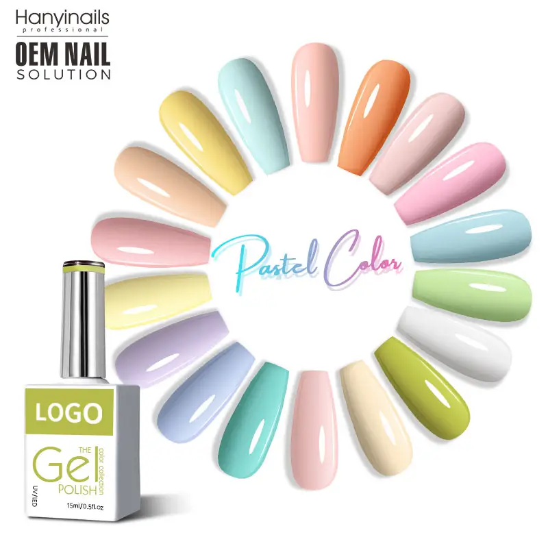 Esmalte de unhas de gel colorido, colunas baratos com luz de unhas