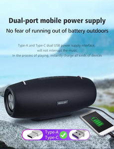 <span class=keywords><strong>Enceinte</strong></span> Zealot S67 Super Bass avec batterie externe 14400mAh, étanche IPX6, audio clair en extérieur, prise en charge de la carte TF et de l'AUX pour l'extérieur - Product Image 5