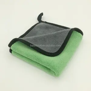 Car Cleaning Cloth New 400 500 600 800 1200 GSM Coral Fleece Dual Side Plush Microfiber Car Wash Towel For Auto Detailing Drying Cleaning Cloth