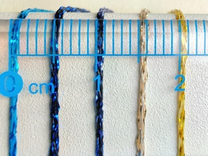 Vente en gros de fil polyester fantaisie spécial résistant aux hautes températures pour crochet et tricot motif teint mercerisé - Product Image 6