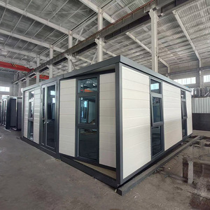 20FT ขยายได้3ห้องนอนบ้านพร้อมส่งพื้นที่ใช้สอยสำหรับห้างสรรพสินค้าหรือโรงแรม - Product Image 1