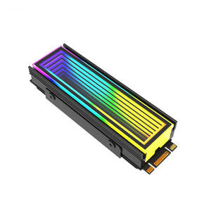 ARGB 5V 3Pin <span class=keywords><strong>M</strong></span>.<span class=keywords><strong>2</strong></span>固态硬盘散热器冷却器2280铝固态硬盘散热器风扇和冷却产品 - Product Image 3